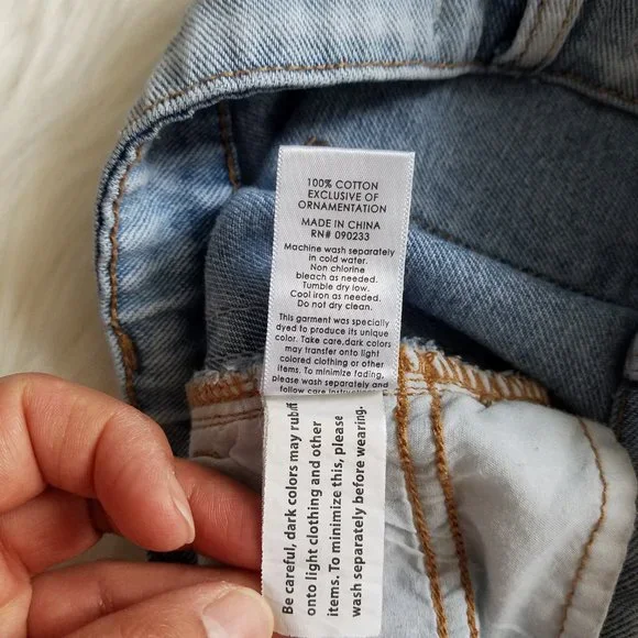 Pacsun Denim Mini Skirt Size 25 - Picture 9 of 11